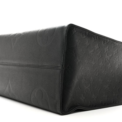 Louis Vuitton Empreinte Monogram Giant Onthego GM Black 9 of 16