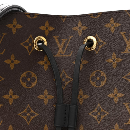 Louis Vuitton Monogram Neonoe MM Black 7 of 11