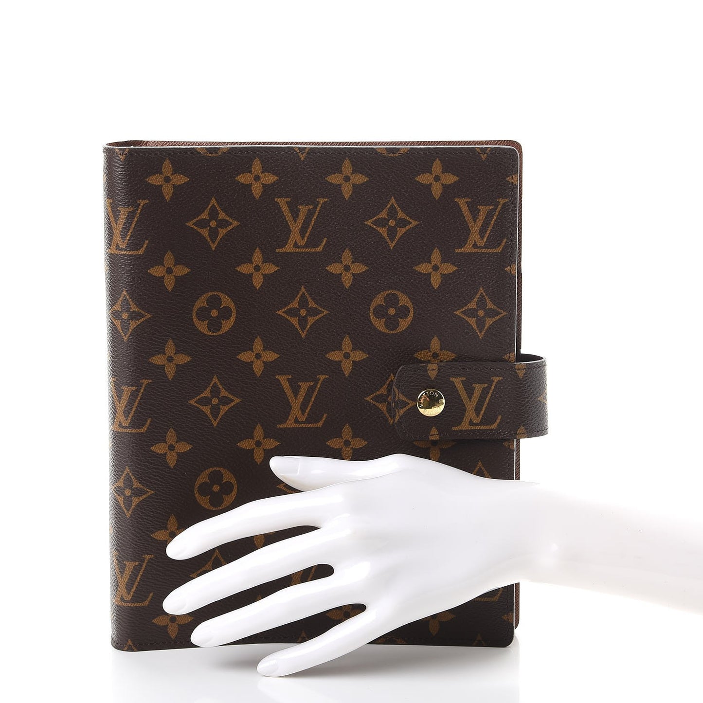Monogram Large Ring Agenda Cover