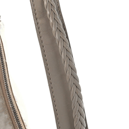 Christian Dior Monogram Braided Hobo Beige 14 of 14