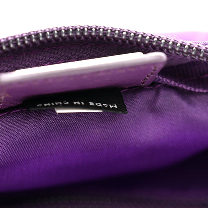 Prada Tessuto Nylon Vela Cosmetic Pouch Viola 7 of 7