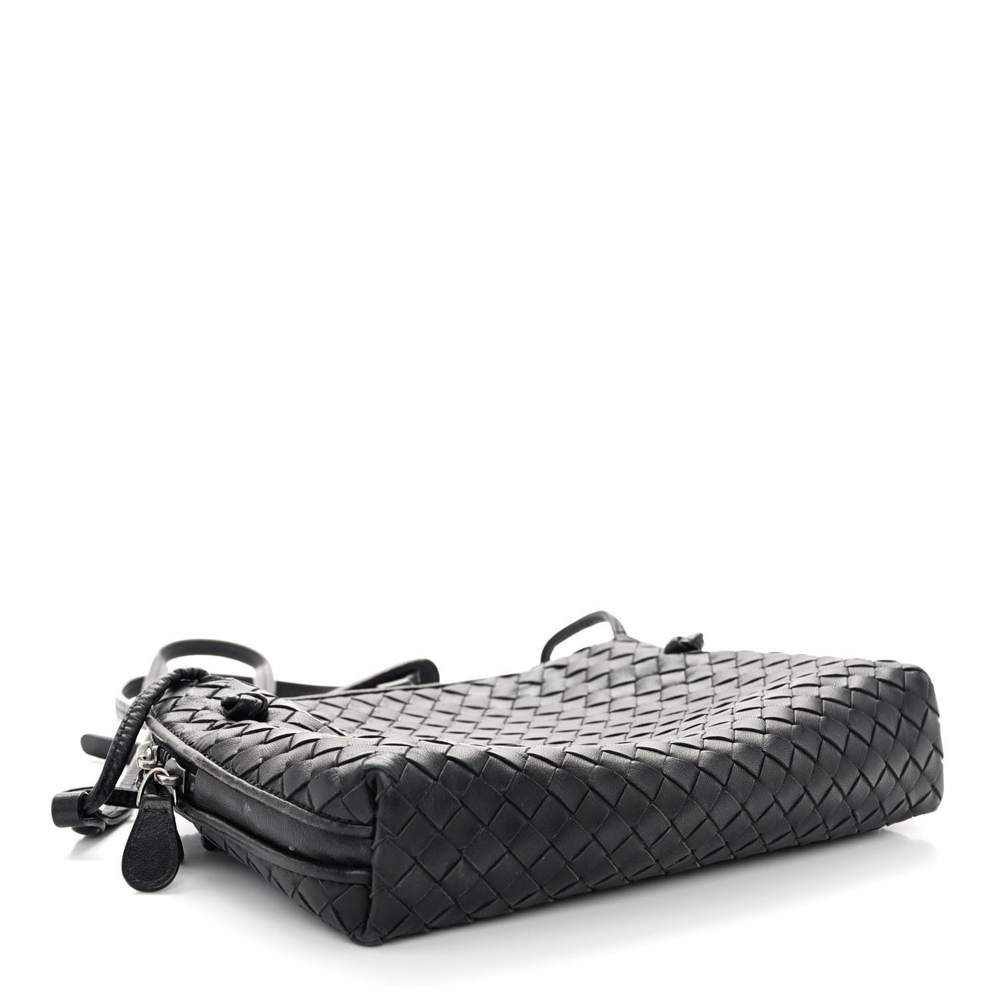 Nappa Intrecciato Nodini Bag Black