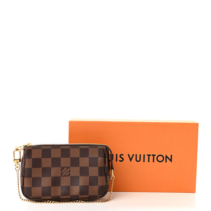 Louis Vuitton Damier Ebene Mini Pochette Accessories 8 of 8