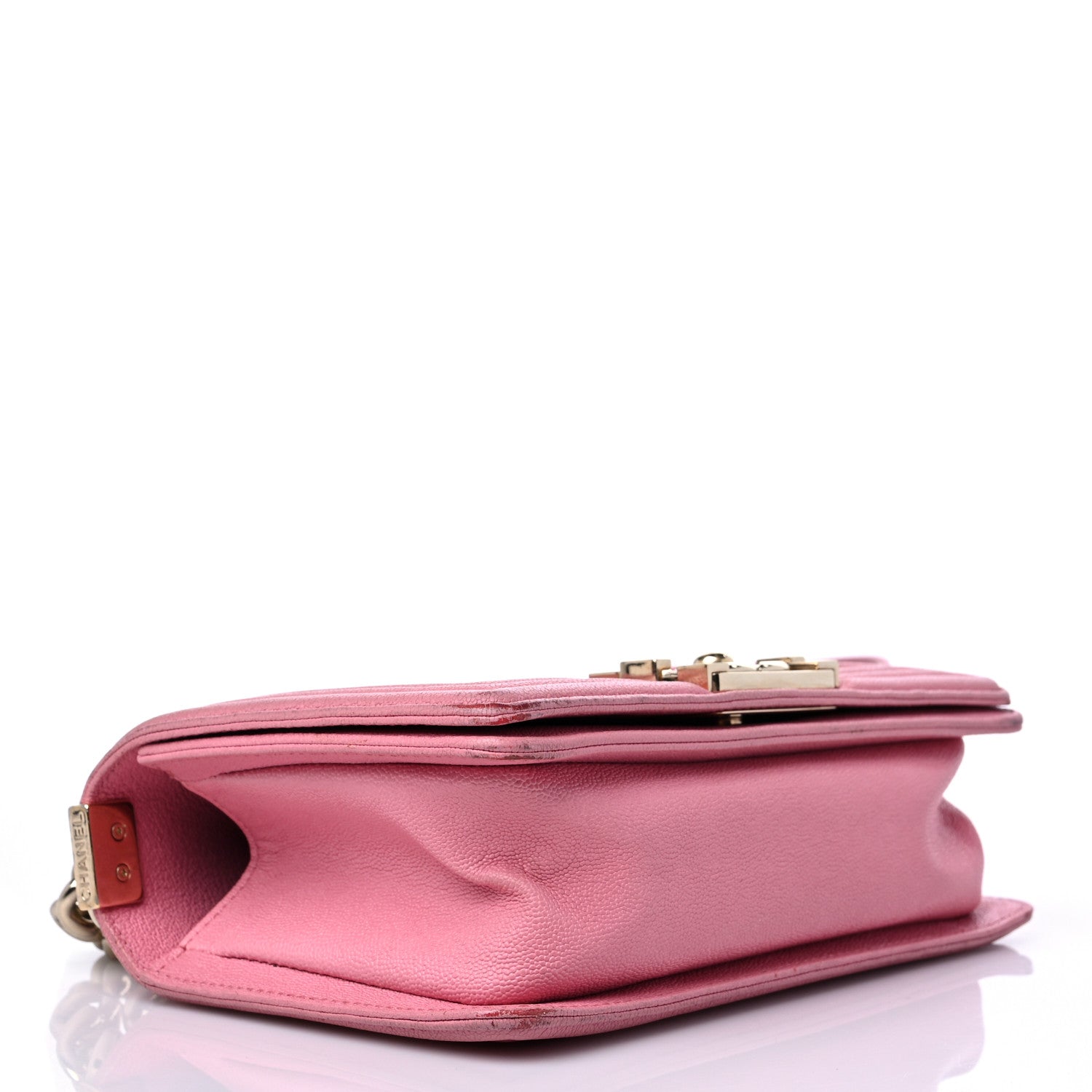 Chanel Caviar Quilted Small Boy Flap Pink 3 of 15