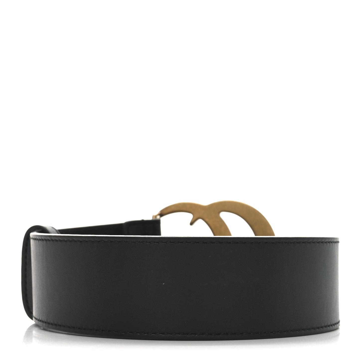 Calfskin Double G 40mm Belt 85 34 Black