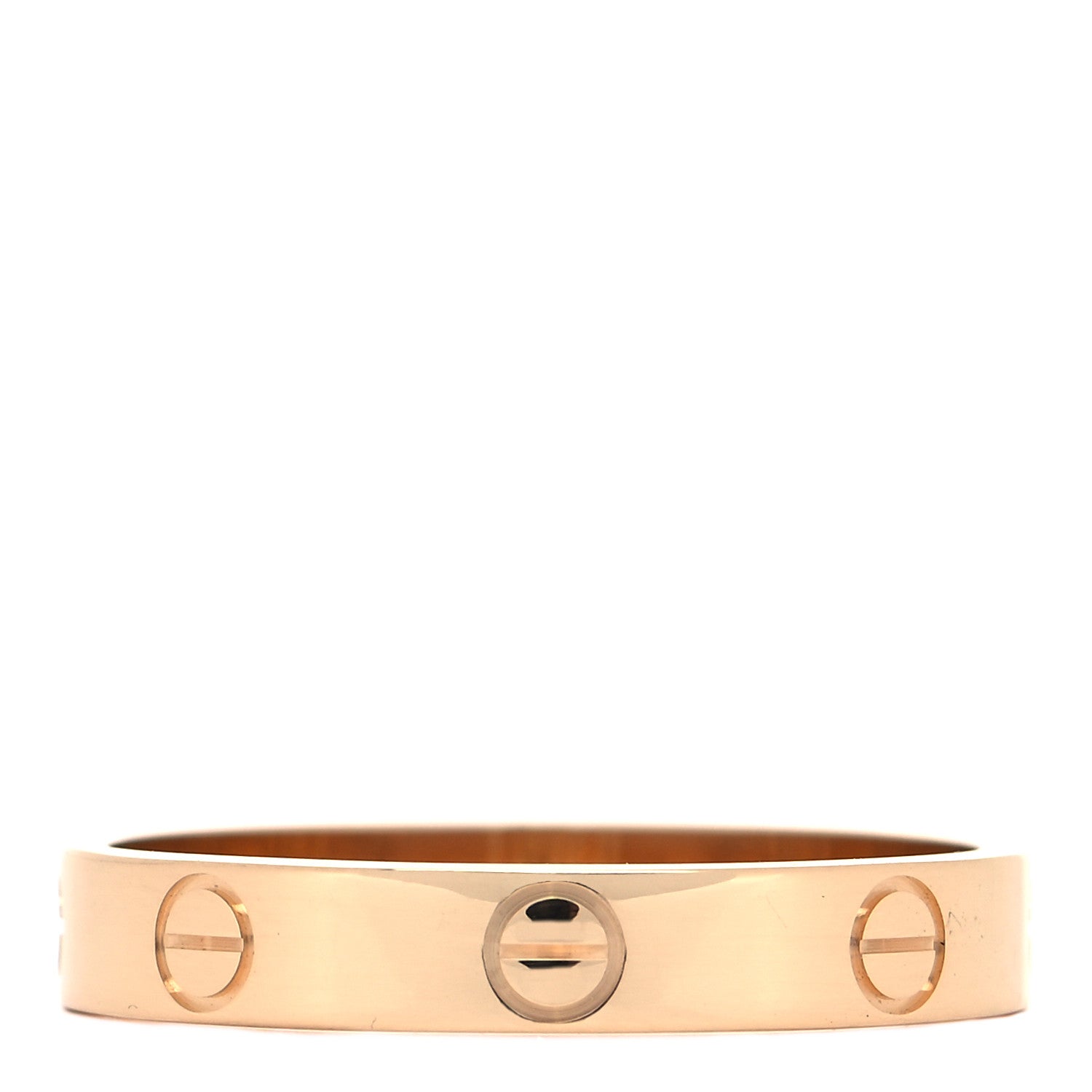 Cartier 18K Yellow Gold 3.5mm LOVE Wedding Band Ring 58 8.25 1 of 6