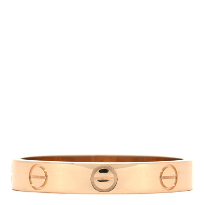 Cartier 18K Yellow Gold 3.5mm LOVE Wedding Band Ring 58 8.25 1 of 6