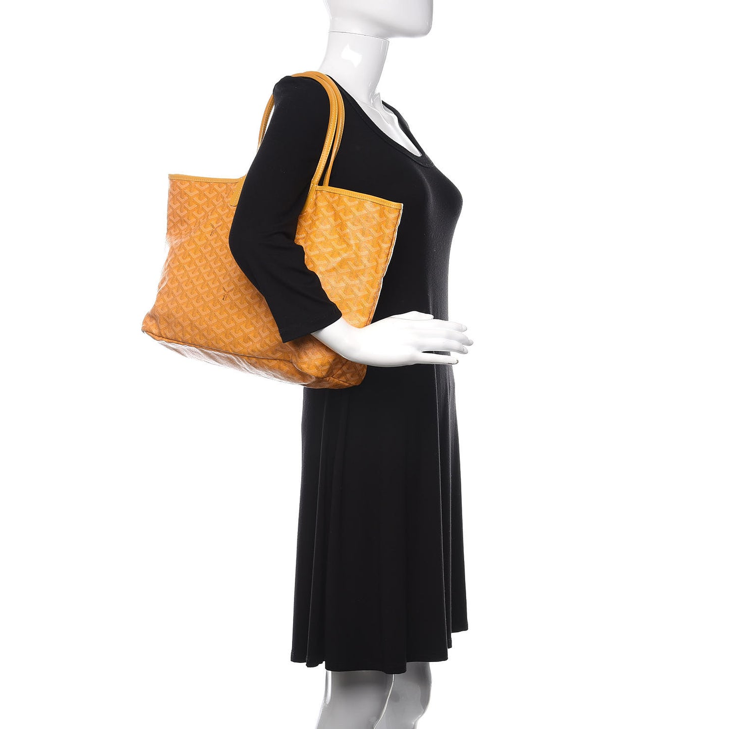 Goyardine Saint Louis PM Yellow