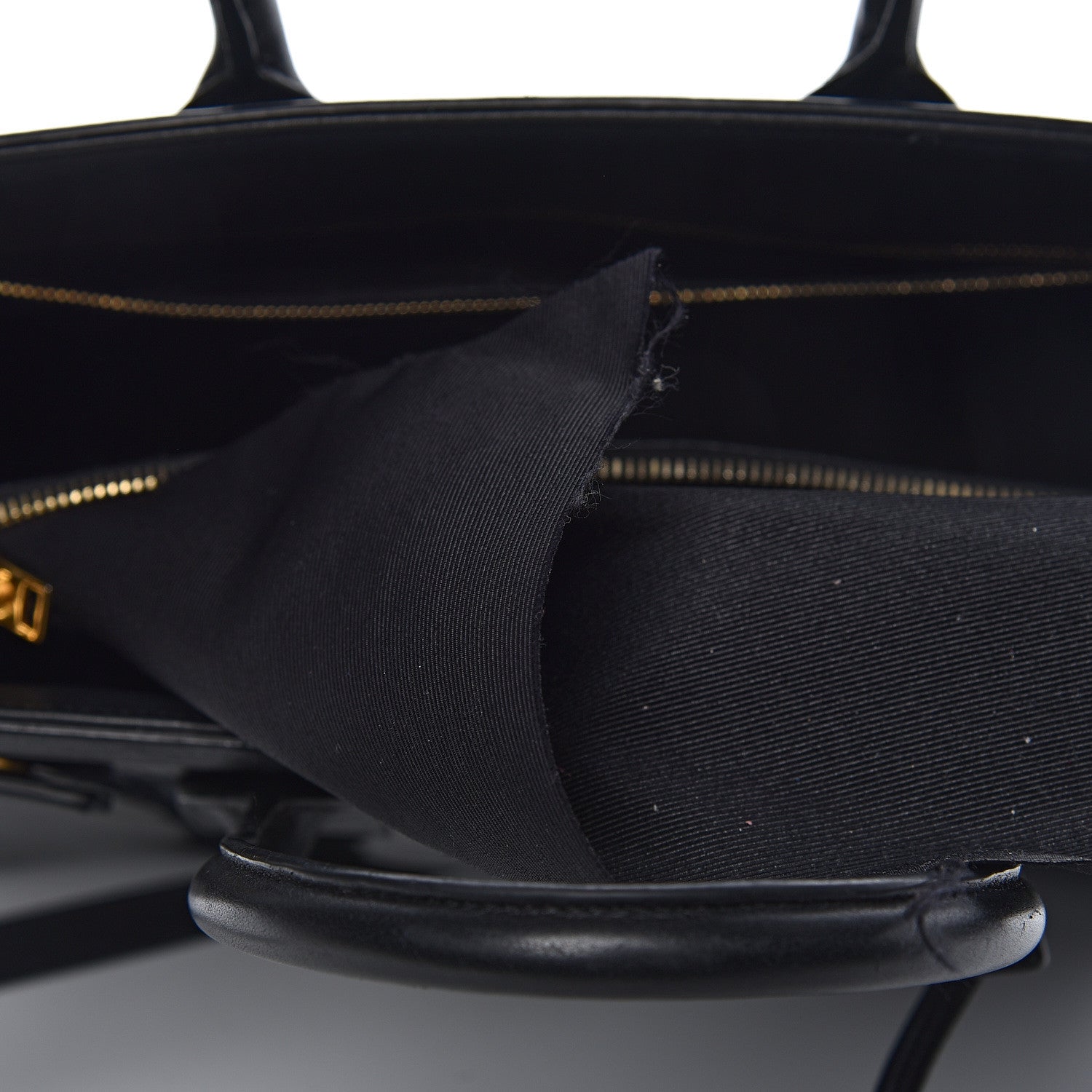 Saint Laurent Patent Calfskin Small Sac de Jour Black 12 of 18