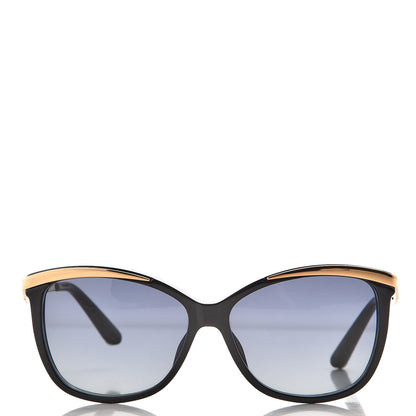 Christian Dior MetalEyes 2 Sunglasses Black Gold 2 of 9