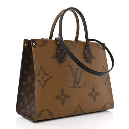 Louis Vuitton Reverse Monogram Giant Onthego MM 3 of 7