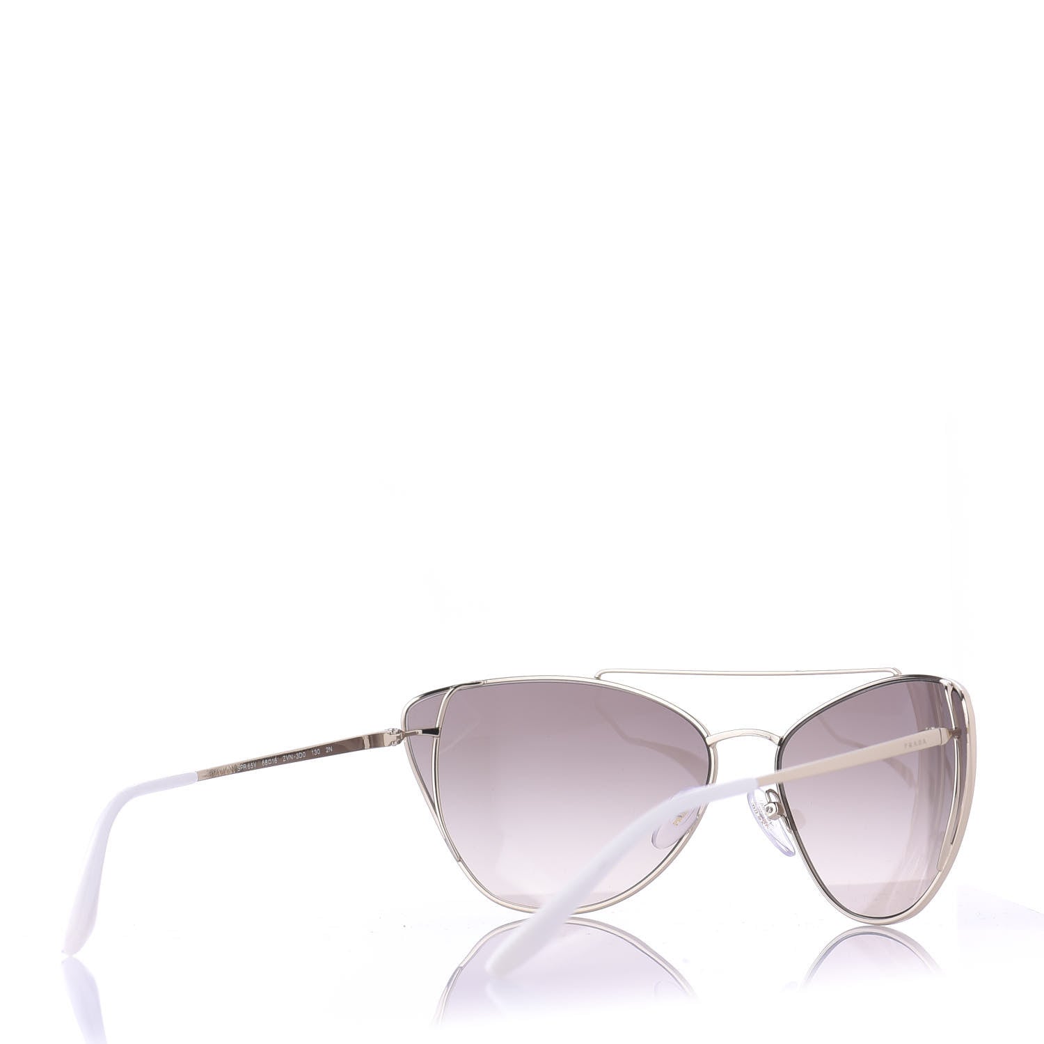 Prada Sunglasses SPR 65V Light Gold 4 of 9