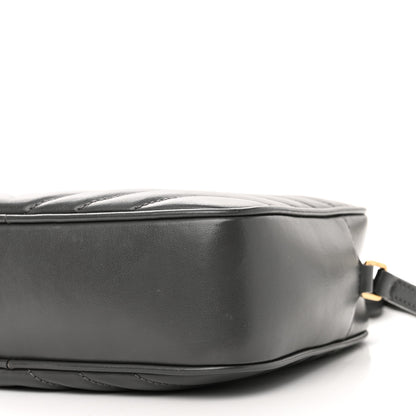 Saint Laurent Calfskin Matelasse Monogram Lou Camera Bag Storm 9 of 11