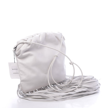 Bottega Veneta Nappa The Fringe Pouch Shoulder Bag White 3 of 10