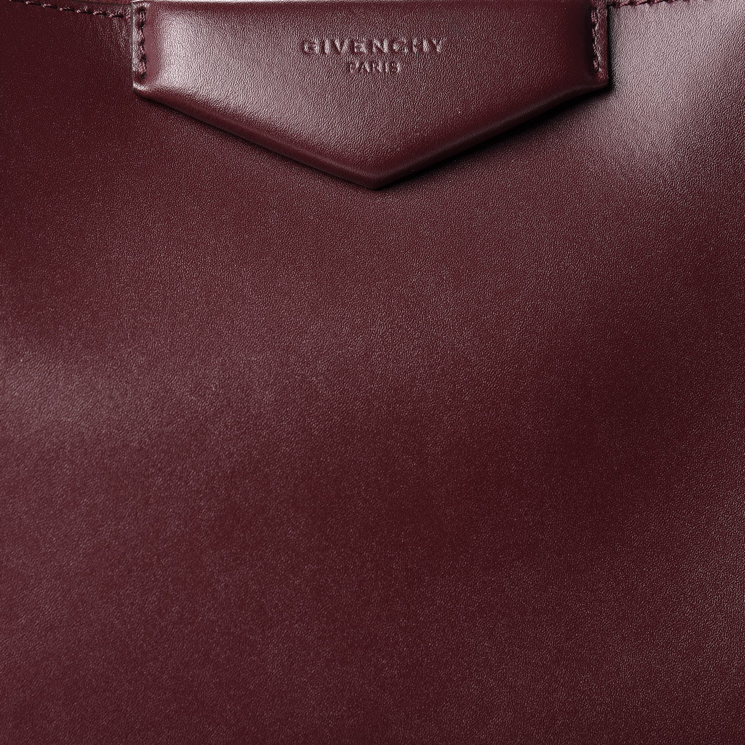 Givenchy Calfskin Large Whipstitch Antigona Tote Oxblood 8 of 14