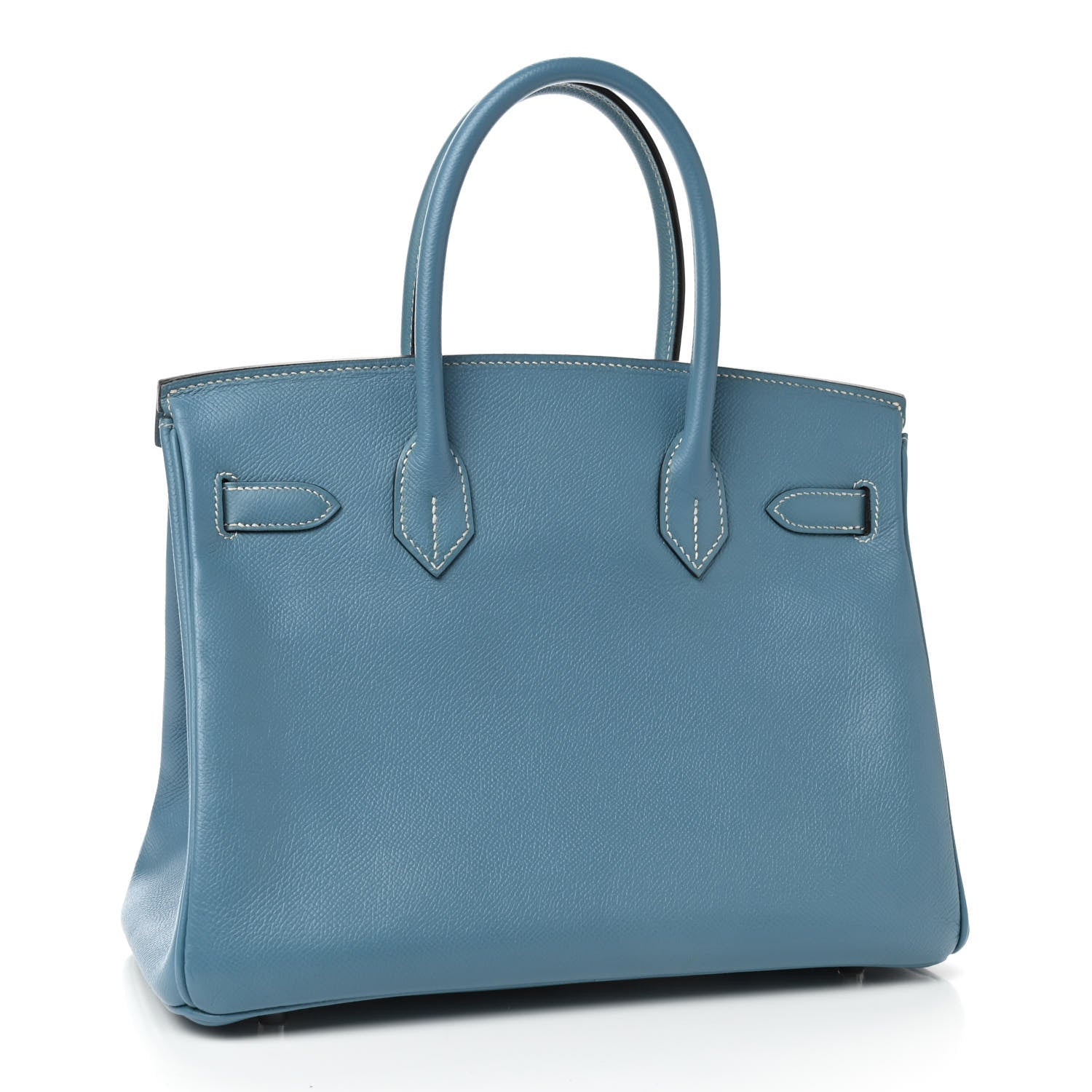 Hermes Epsom Birkin 30 Blue Jean 3 of 10