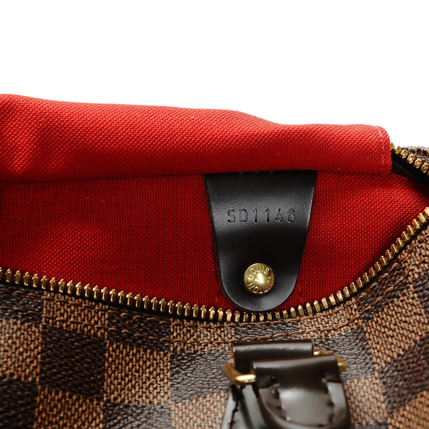 Louis Vuitton Damier Ebene Speedy Bandouliere 25 7 of 7