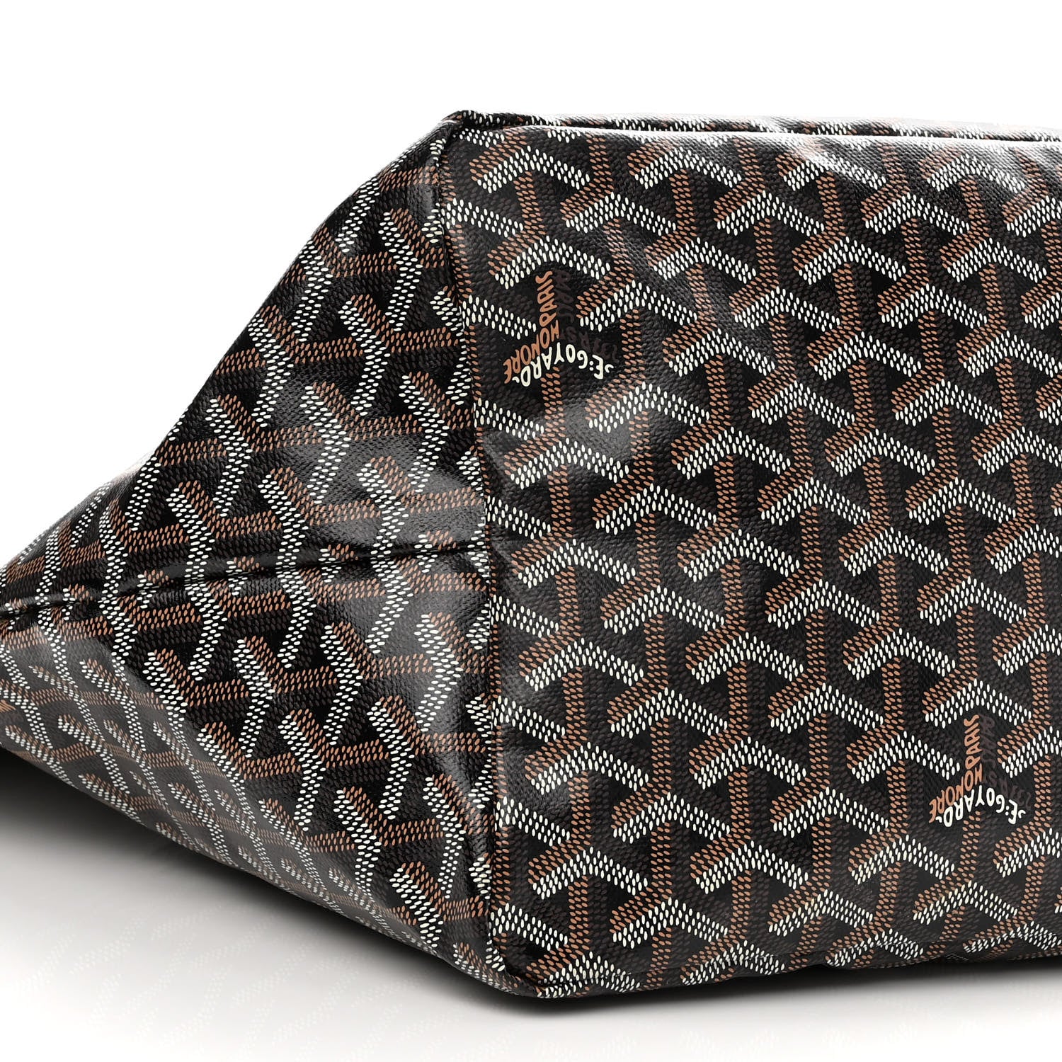 Goyard Goyardine Saint Louis GM Black Gold 10 of 11
