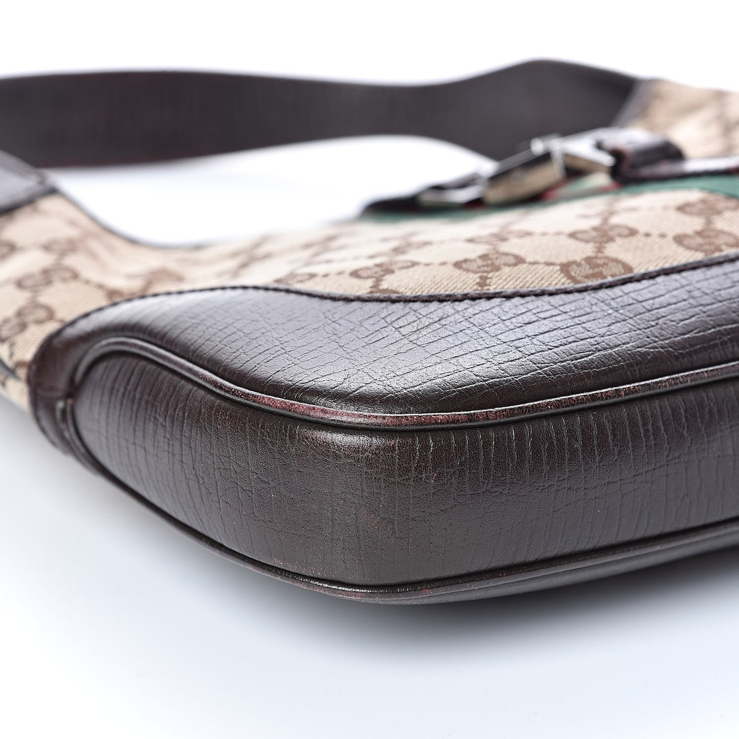 Monogram Web Jackie O Hobo Dark Brown