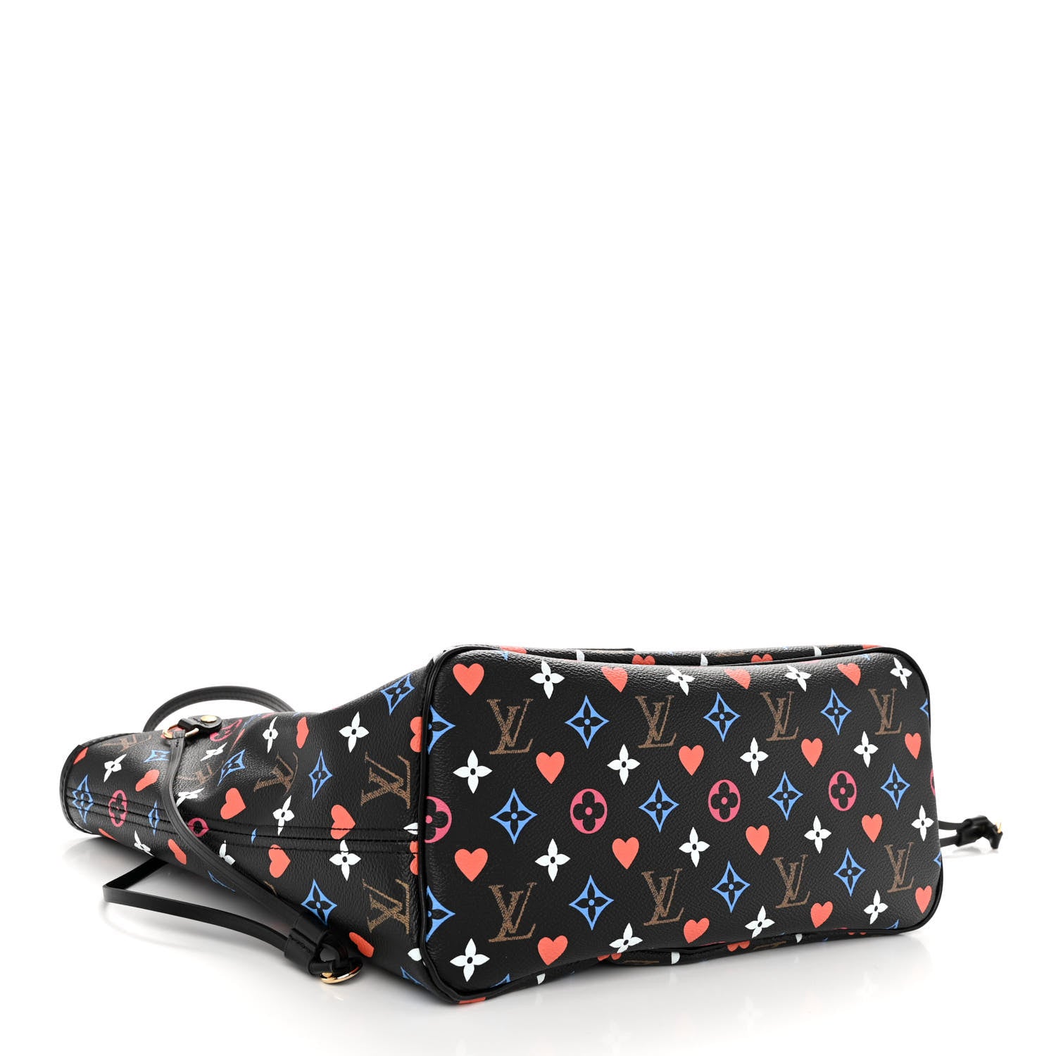 Louis Vuitton Game On Neverfull MM Black 5 of 10
