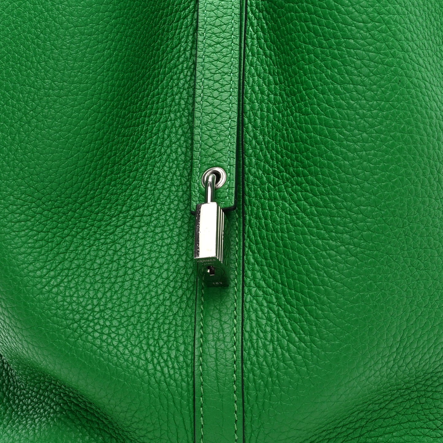 Taurillon Clemence Picotin Lock 22 MM Bamboo