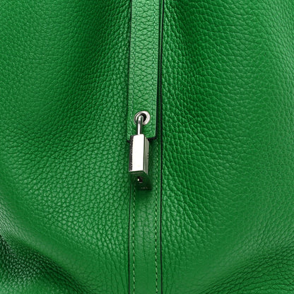 Hermes Taurillon Clemence Picotin Lock 22 MM Bamboo 8 of 10