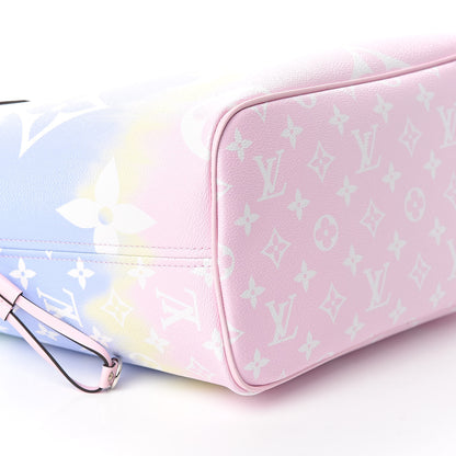 Louis Vuitton Monogram Escale Neverfull MM Pastel 8 of 10