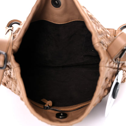 Bottega Veneta Nappa Intrecciato Naruto Knot Hobo Tan 4 of 31