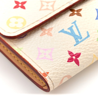 Louis Vuitton Monogram Multicolor Business Card Holder White 9 of 10