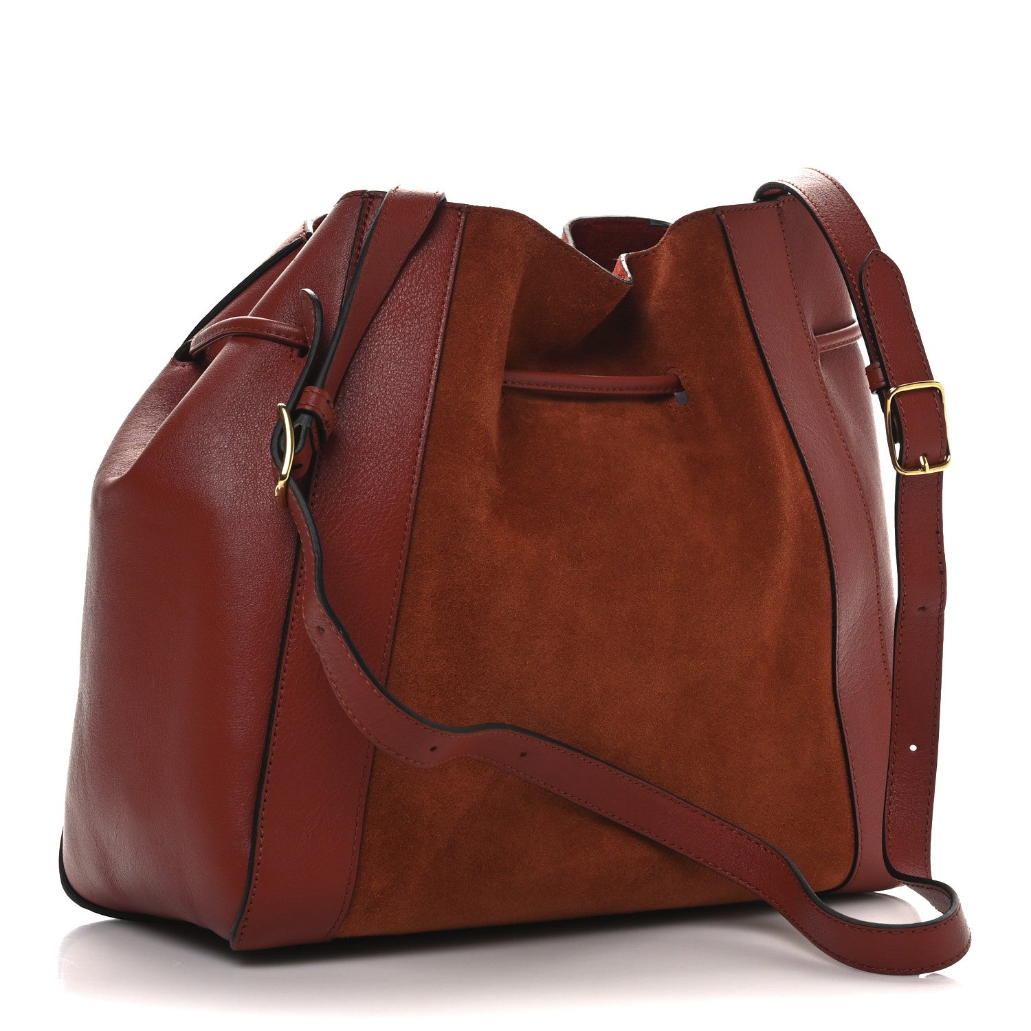 Mulberry Silky Calfskin Suede Small Millie Rust 4 of 11