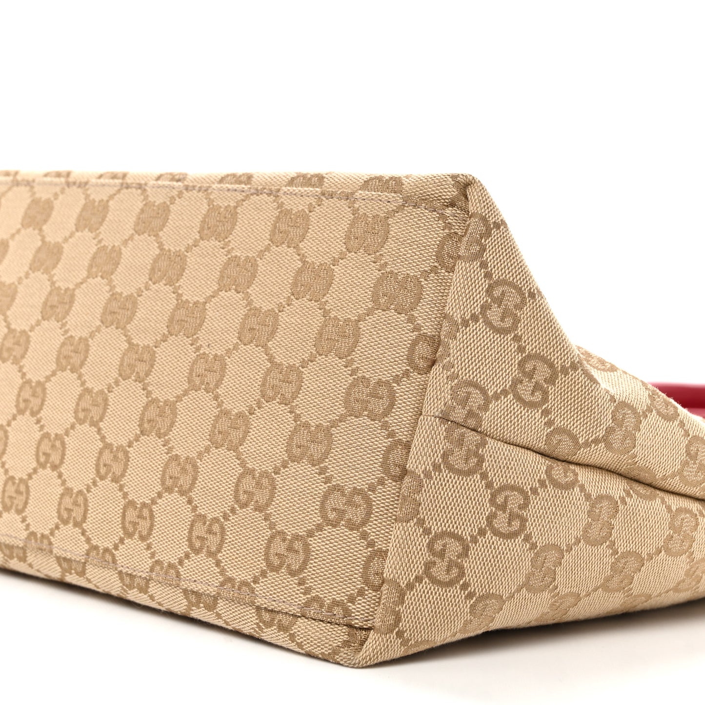 Monogram Web Large Diaper Tote Red