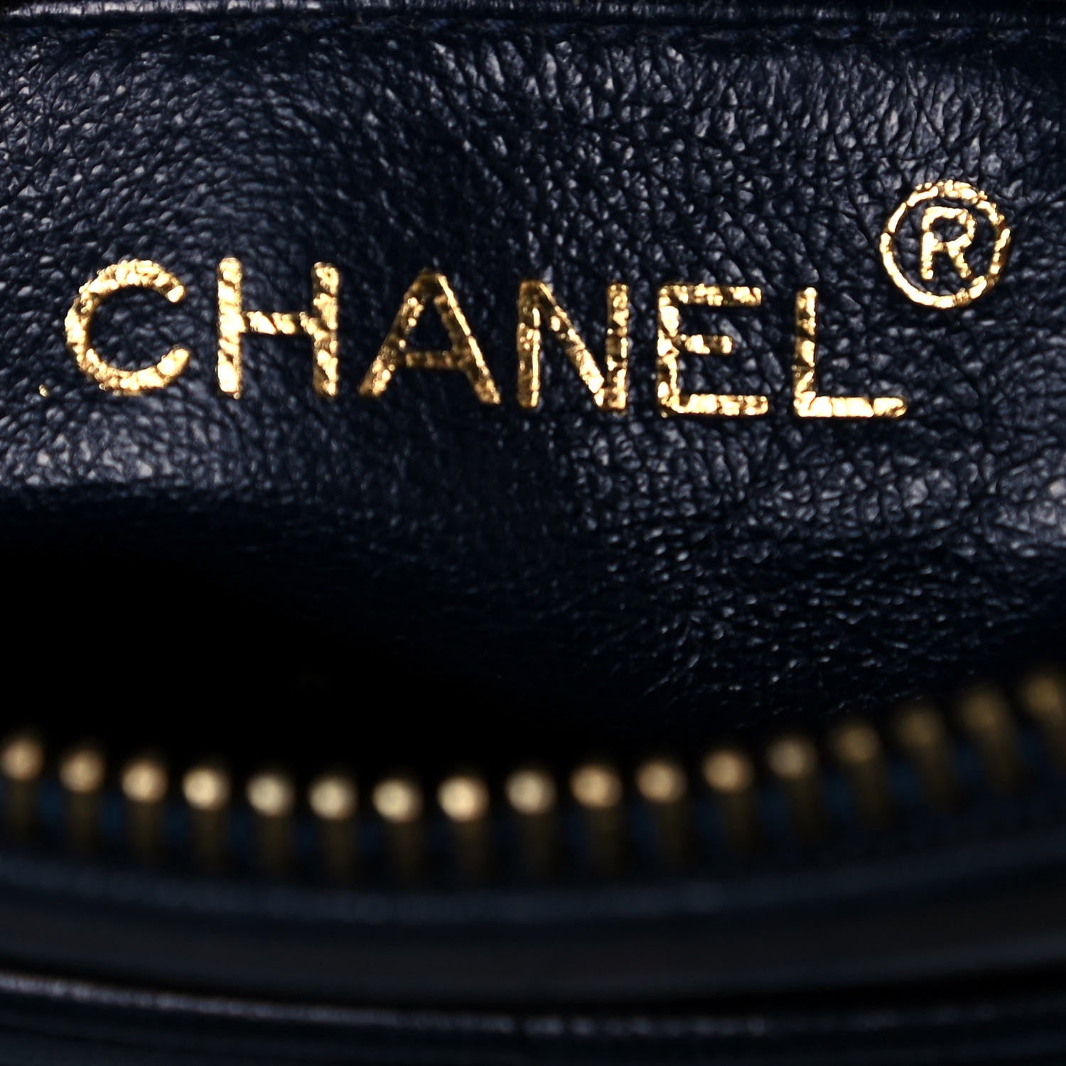 Chanel Lambskin Quilted CC Tassel Camera Case Navy 7 of 14