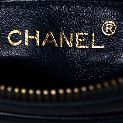 Chanel Lambskin Quilted CC Tassel Camera Case Navy 7 of 14