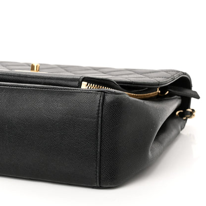 Chanel Caviar Quilted Large Business Affinity Flap Black 10 of 13