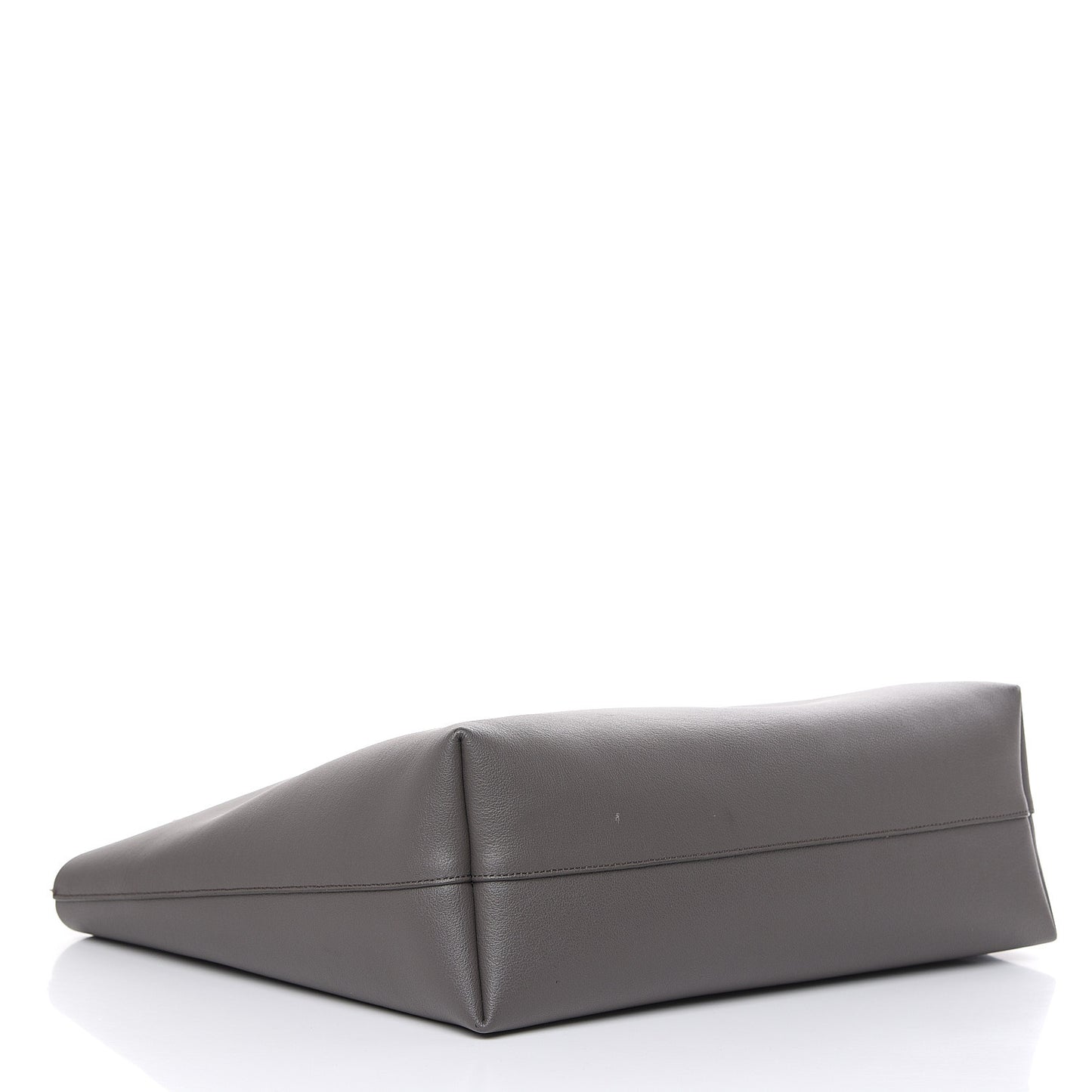 Calfskin Large Shopping Tote Earth