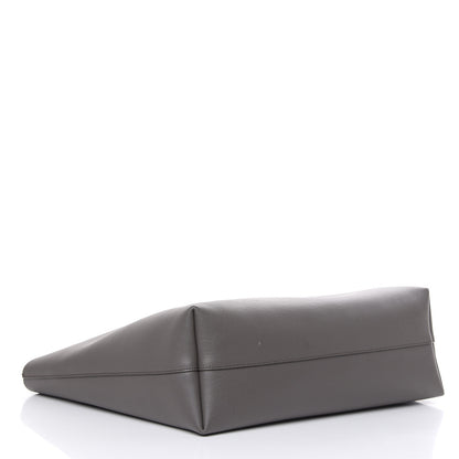 Saint Laurent Calfskin Large Shopping Tote Earth 1 of 12