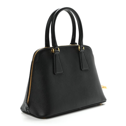 Prada Saffiano Lux Mini Promenade Tote Black 3 of 10