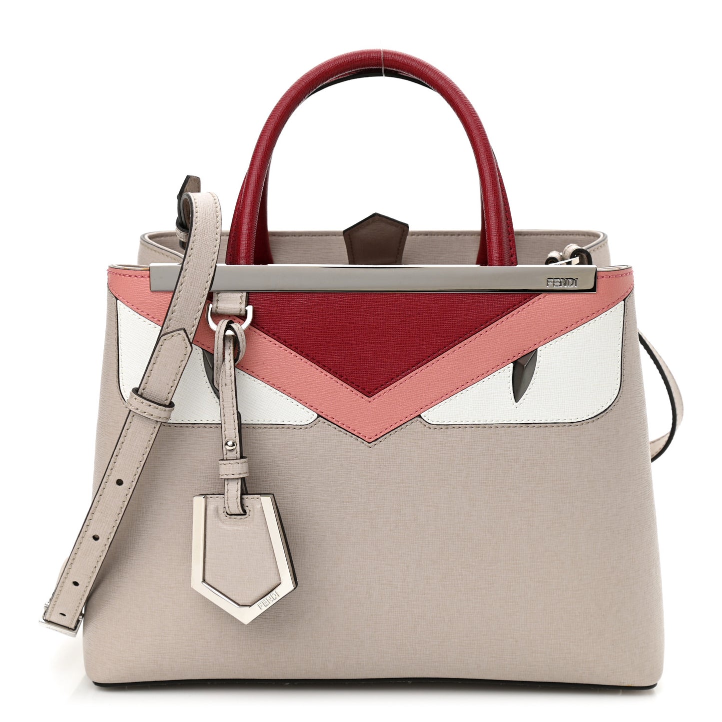 Vitello Elite Monster Petite 2Jours Tote Polvere Ribes Multicolor