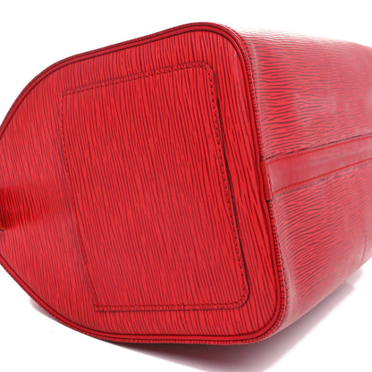 Louis Vuitton Epi Speedy 30 Castillan Red 9 of 11