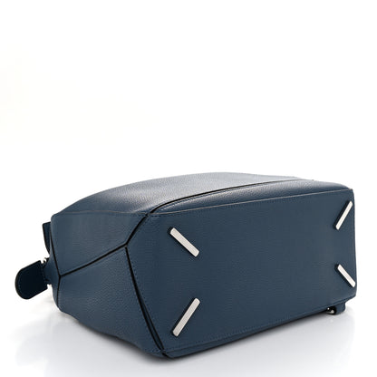 Loewe Calfskin Medium Puzzle Bag Dark Blue 4 of 9
