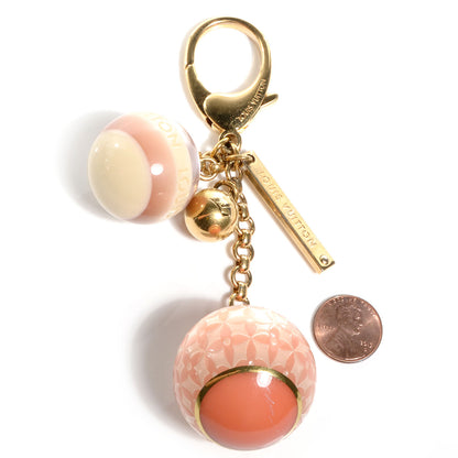 Louis Vuitton Mini Lin Croisette Bag Charm Pink 2 of 3