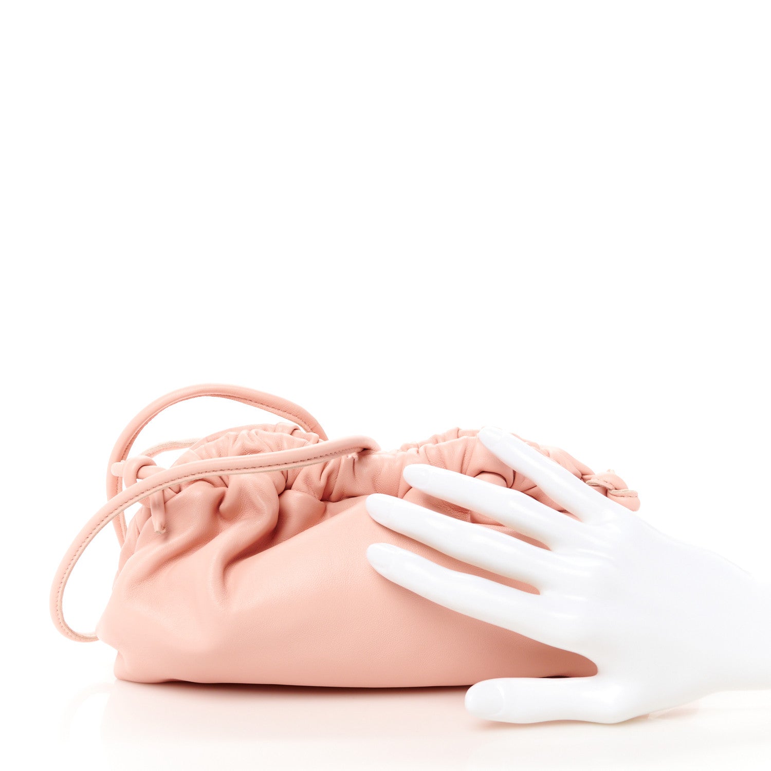 Mansur Gavriel Lambskin Mini Cloud Clutch Dahlia 3 of 11