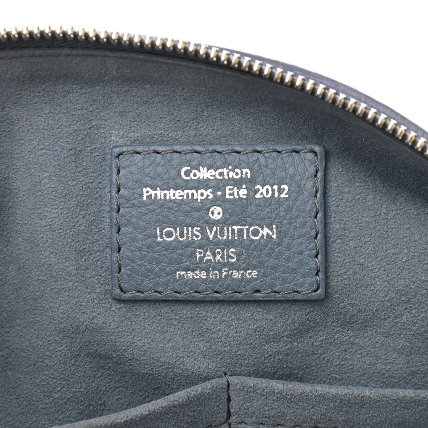 Monogram Denim Speedy Round Blue