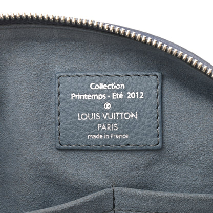 Louis Vuitton Monogram Denim Speedy Round Blue 6 of 12