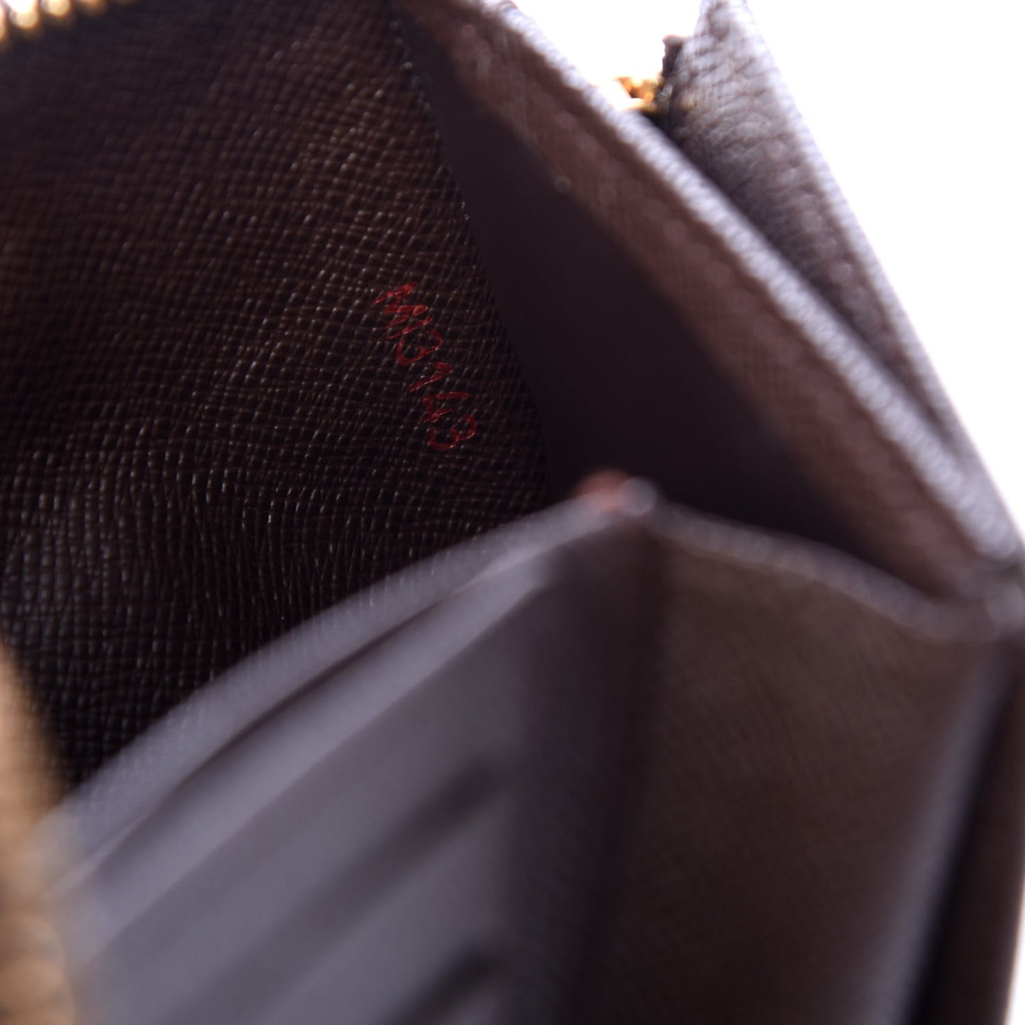 Damier Ebene Zippy Compact Wallet