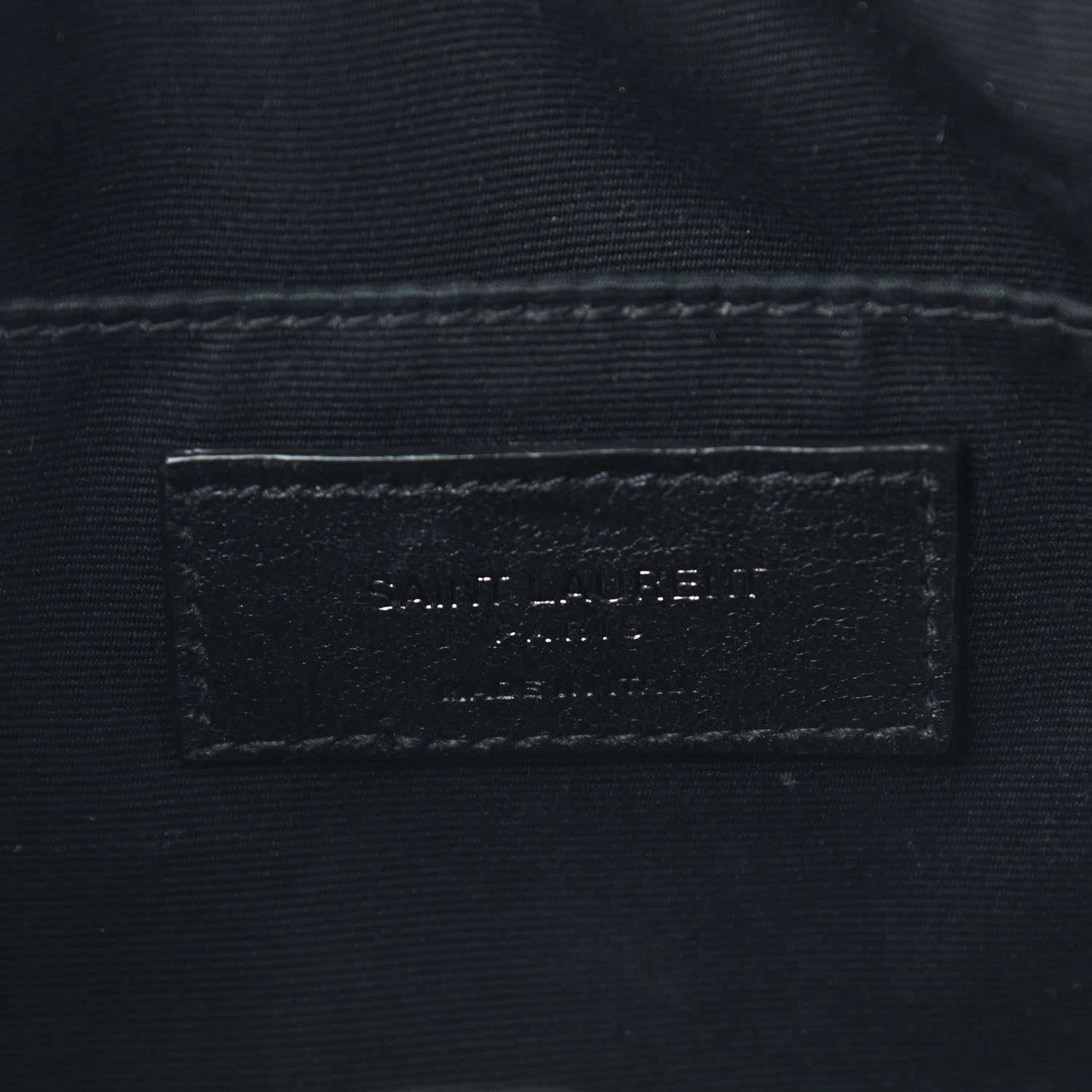 Saint Laurent Calfskin Matelasse Monogram Lou Camera Bag Granite 5 of 8
