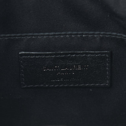 Saint Laurent Calfskin Matelasse Monogram Lou Camera Bag Granite 5 of 8