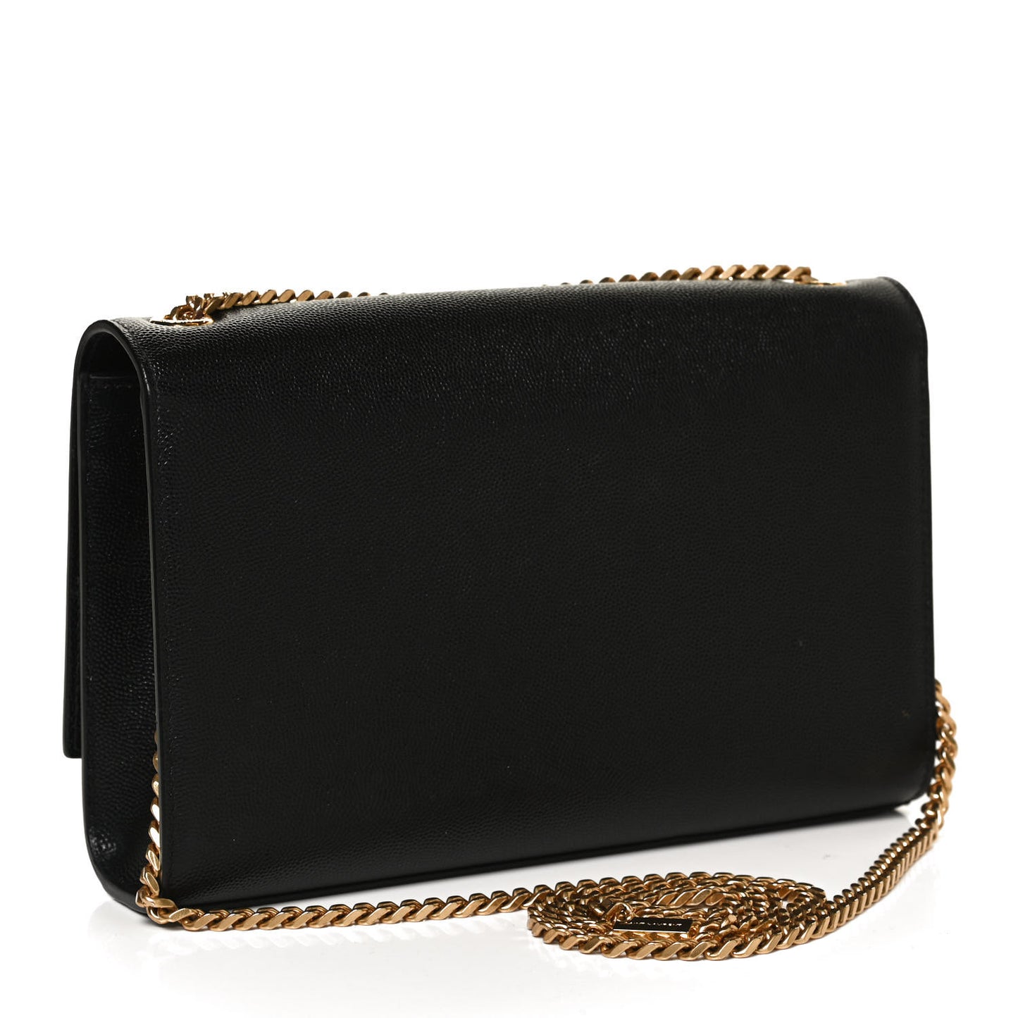 Grain De Poudre Medium Classic Monogram Kate Satchel Black