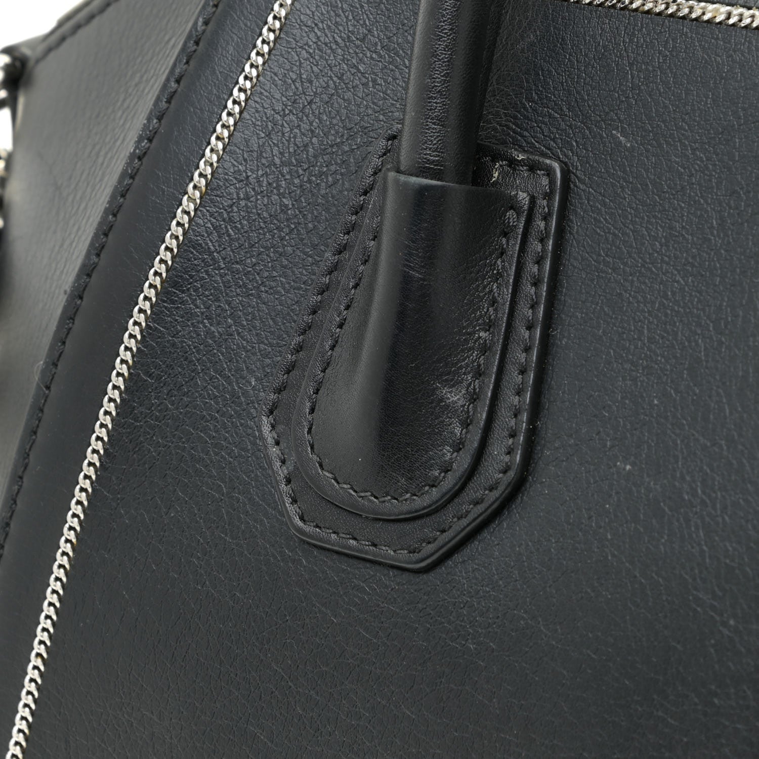 Givenchy Buffed Calfskin Small Chain Antigona Black 13 of 17