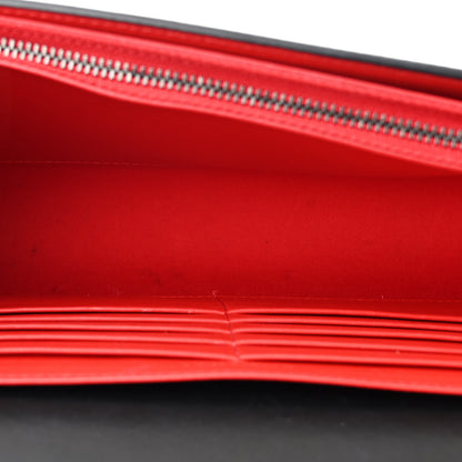 Christian Louboutin Calfskin Spikes Paloma Clutch Black 5 of 11